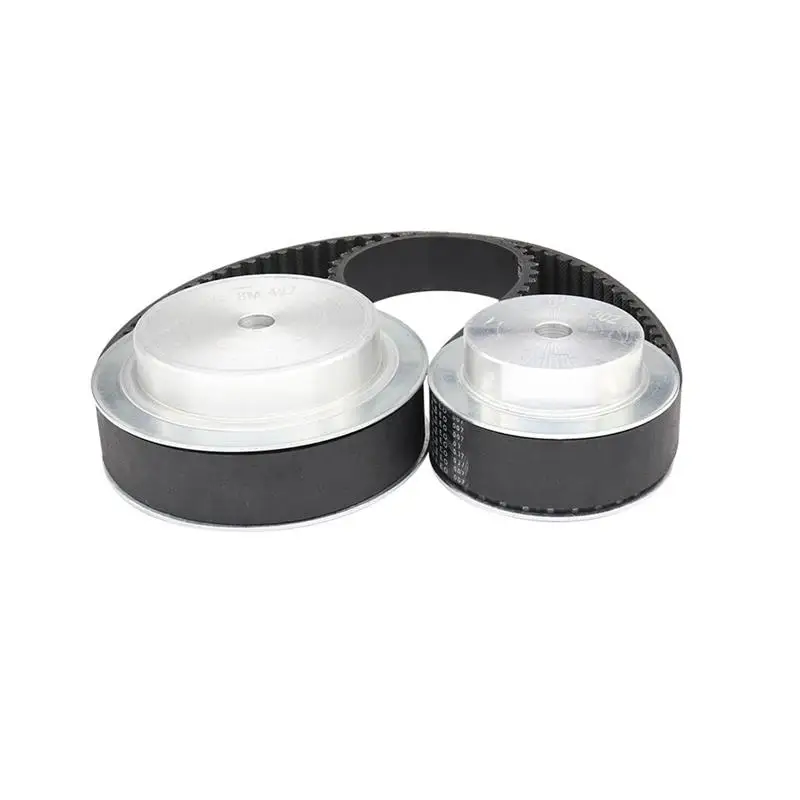 Imagem -02 - Correias Dentadas com Fiberglass Core Htd8m Cinto de Borracha 8m224860 50 Largura 40 mm 60 mm 80 mm mm Comprimento 2248 mm