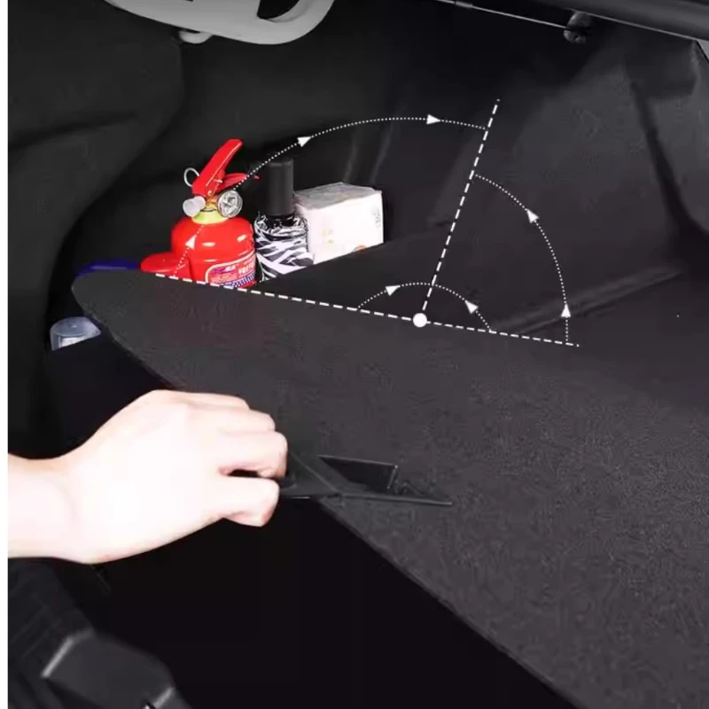 لفولكس واجن مجموعة تزيين صندوق السيارة VW T-Cross - قسم البضائع المقاوم للماء ومنظم التخزين المقاوم للماء (2019-2025) #6