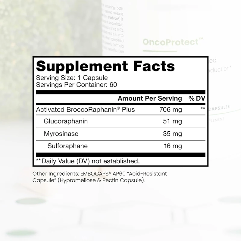 Radish Sulfur Supplement, 706mg Patented Active Broccoli Seed Extract | Sulforaphane+myrosinase