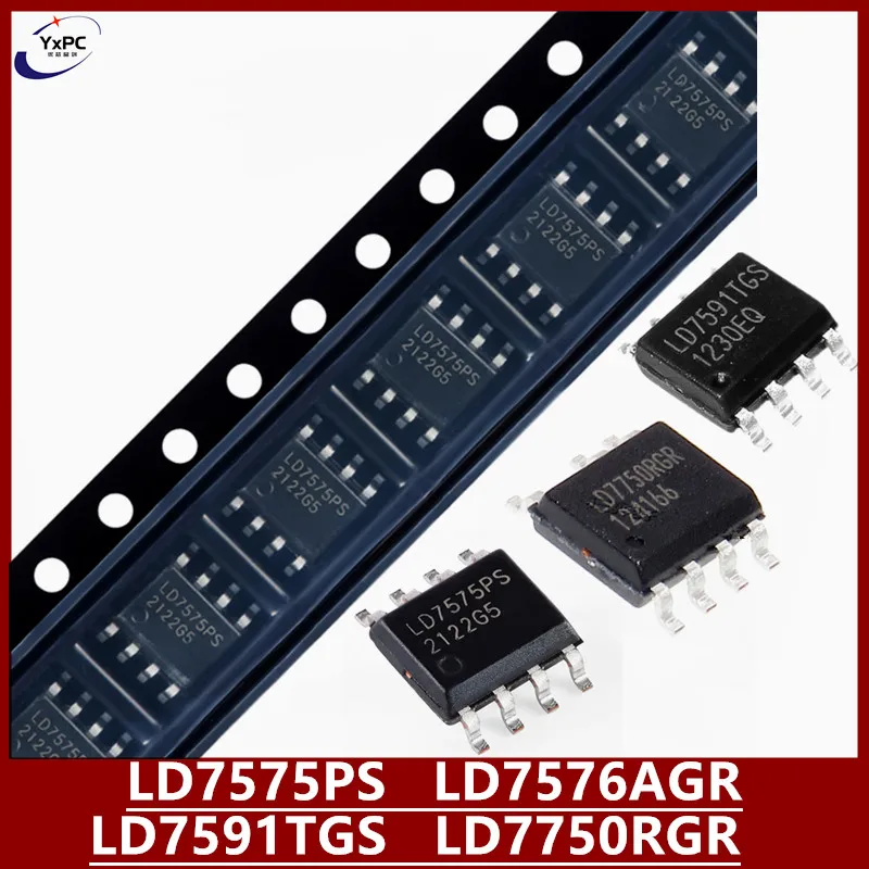 

5PCS LD7575PS LD7576AGR LD7591TGS LD7750RGR LD7575 LD7576 LD7591 LD7750 SOP SOP8