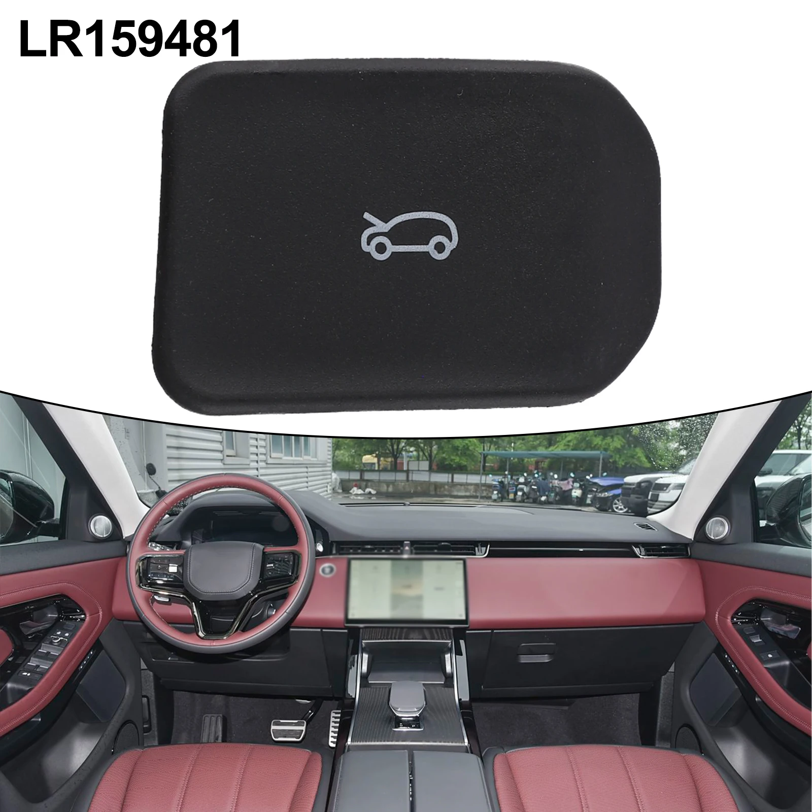 for top Replacement Option Hood Pull Cable Handle Switch Cover LR159481 for Range Rover For Executive Sport Models