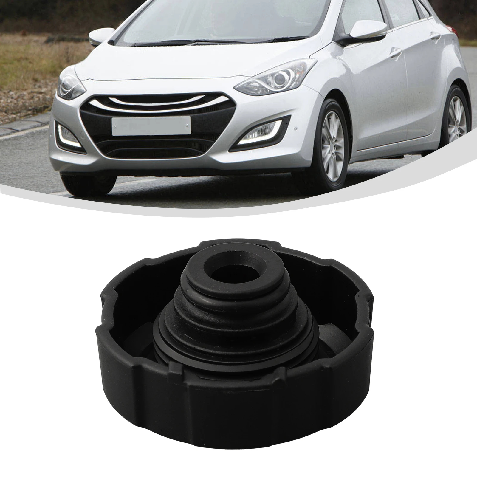 

Cooling System Radiator Coolant Reservoir Tank Cap Replacement for Kia 1721 and For Sportage Compatible Part Number 25330D3000