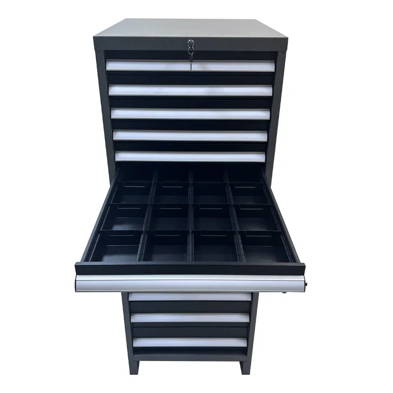 New Set of Customizable Mechanic Workshop Garage Tool Cabinet with Hand Support OEM Available