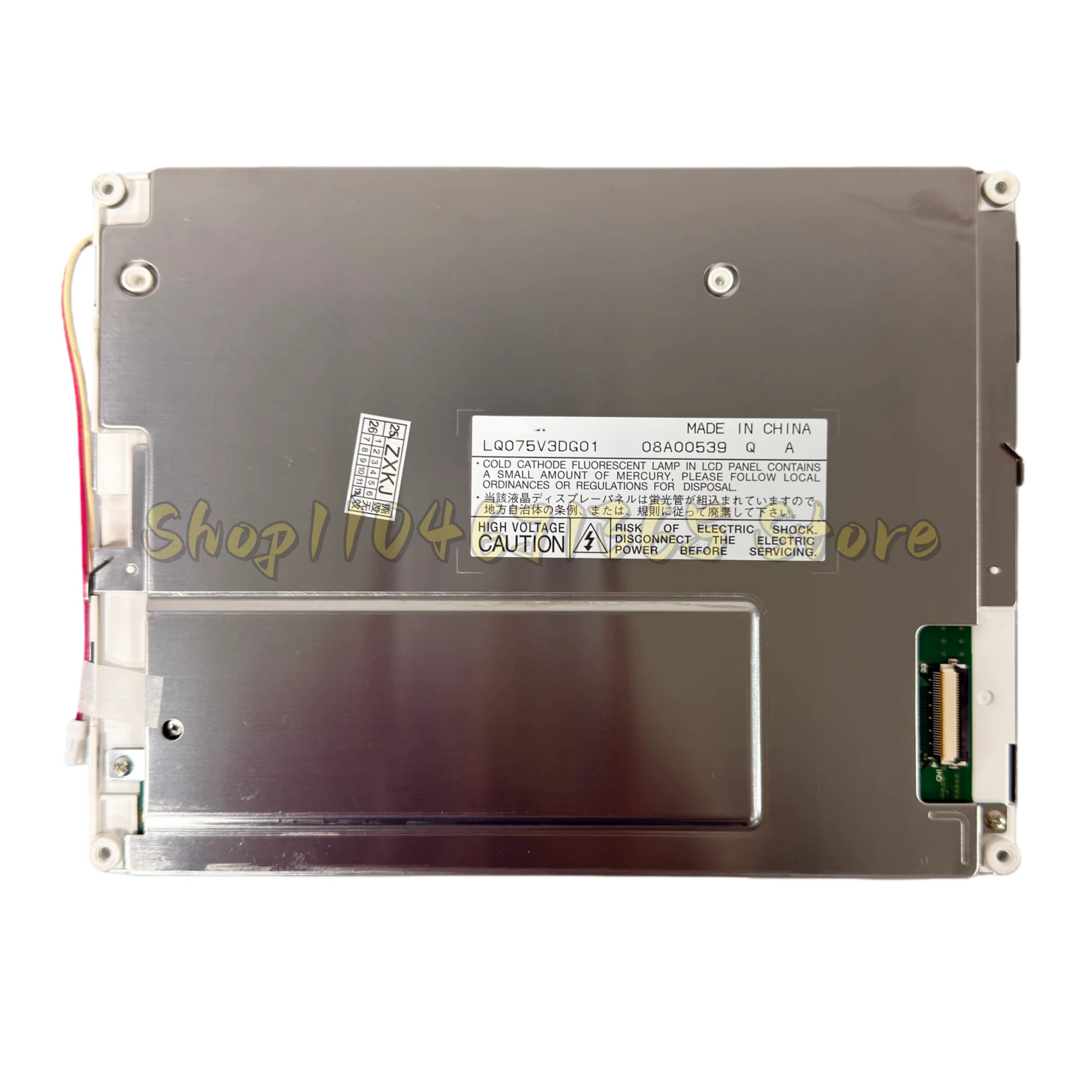 LQ075V3DG01 LCD Display Panel Screen Module for Repair Replacement