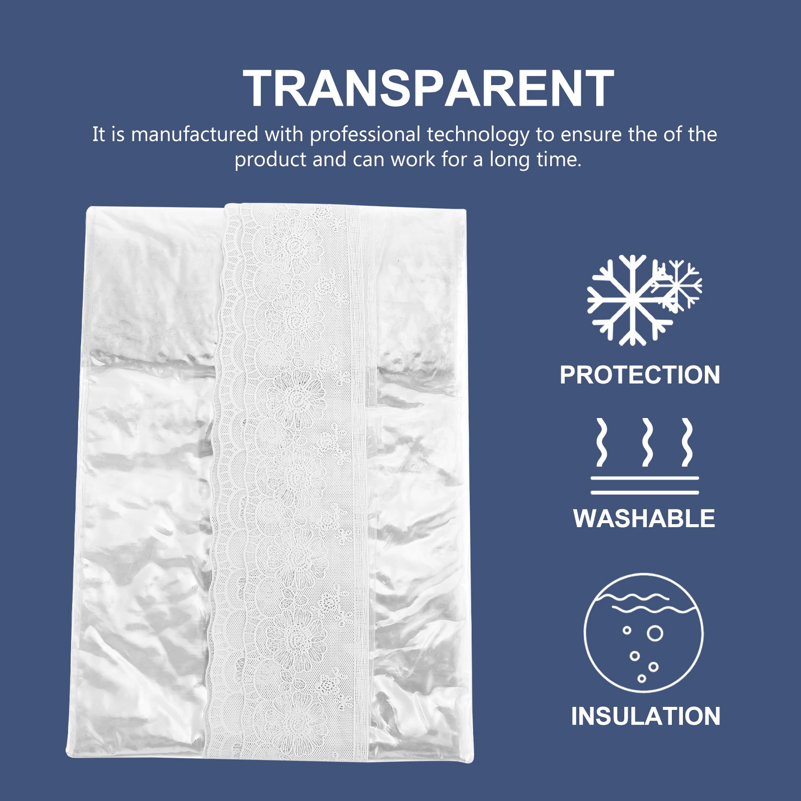 

Waterproof Cover Pvc Stain-Resistant Oilproof Table Protector For Dining Table Household Use Plastic Desk Cover