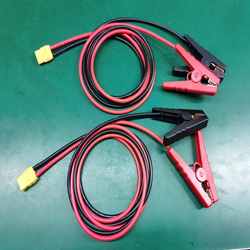 Heavy Duty 10/12AWG XT60/90 to Alligator Clips Cable High Current Low Resistance Wire Lithium Charging Model Aircraft Power Cord