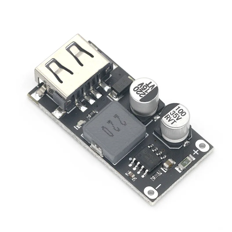 QC3.0 QC2.0 USB DC-DC Buck Converter Charging Step Down Module 6-32V 9V 12V 24V To Fast Quick Charger Circuit Board 5V 1 Way