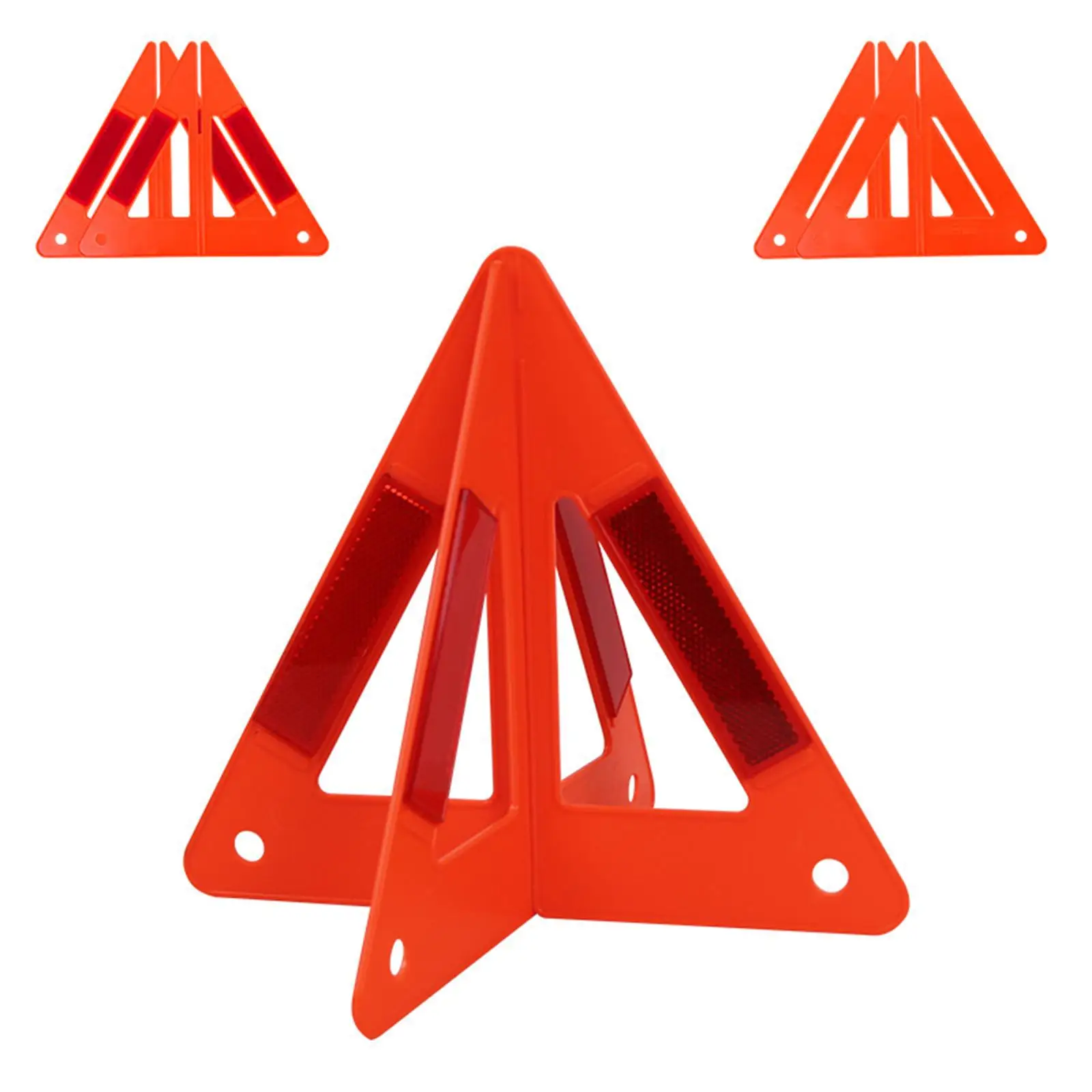 Emergency Warning Triangle Portable Security Triangle Warning Reflective Triangle for Vehicle Breakdown Car Truck Roadside
