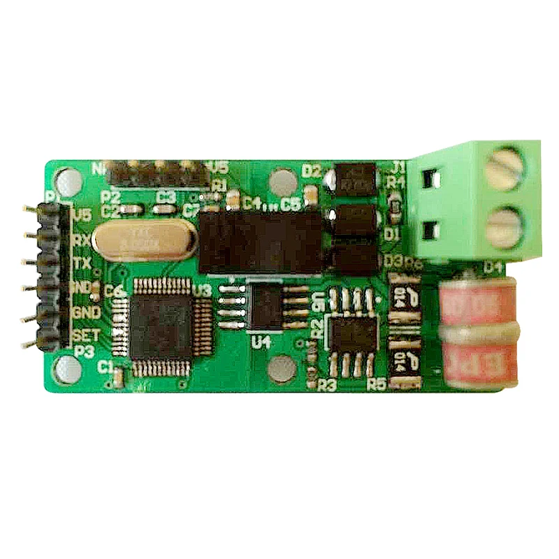 

Uart Can TTL to CAN Module Super Stable Transparent Transmission or Fixed-length Package Isolated Lightning Protection Type