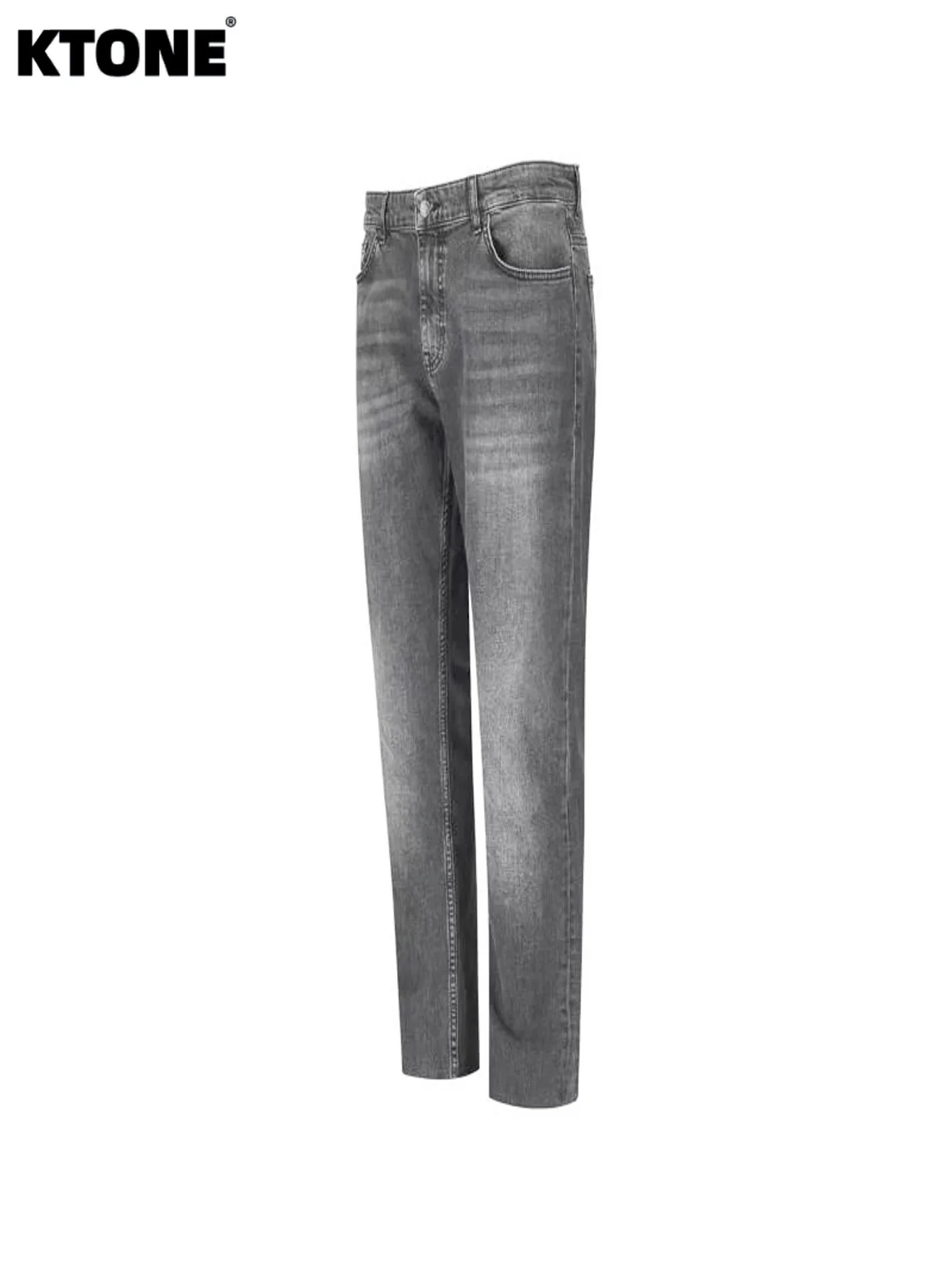 

Solid Color Jeans Unisex Gray Slim Jeans Retro Y2K Drip Original No accessories or belts included