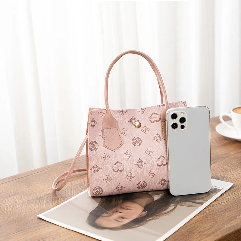 

Printed Small Bag 2025 New Fashion Women's Bag Simple Shoulder Bag Mini Bag Handbag