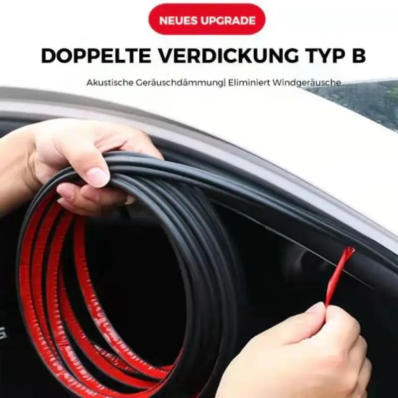 High-quality automobile sound insulation noise reduction dustproof rubber sealing strip