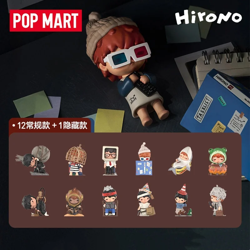 

POPMART Hirono TAMED WILDGRASS Series Blind Box Toys Mystery Box Guess Bag Cute Doll Anime Action Figure Birthday Gift