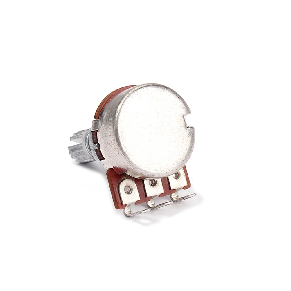 

A20k Pg202 Mini Long Knurled Split Shaft Guitar Potentiometers Volume Tone Control Guitar Potentiometer Audio Pot
