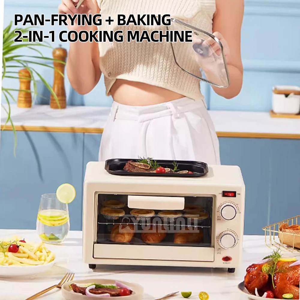 

18L Electric Oven Grill Machine Multifunctional Cake Pizza Horno Bake Frying Pan