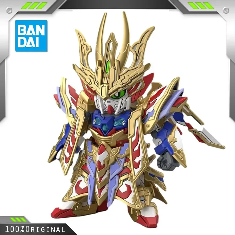 BANDAI Anime SD BB GX-9901-DX Cao Cao Gundam New Mobile Report Gundam Assembly Plastic Model Kit Action Toys Figures Gift