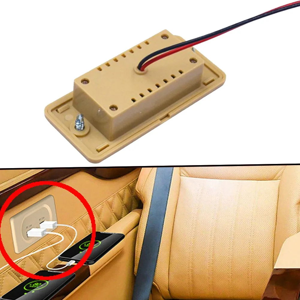 Prise de chargeur de voiture pour touristes, ports de sortie USB, prises de courant, charge 3.l'autorisation, pièces de rechange, accessoires pour camping-car, voitures, caravane, Hurhome