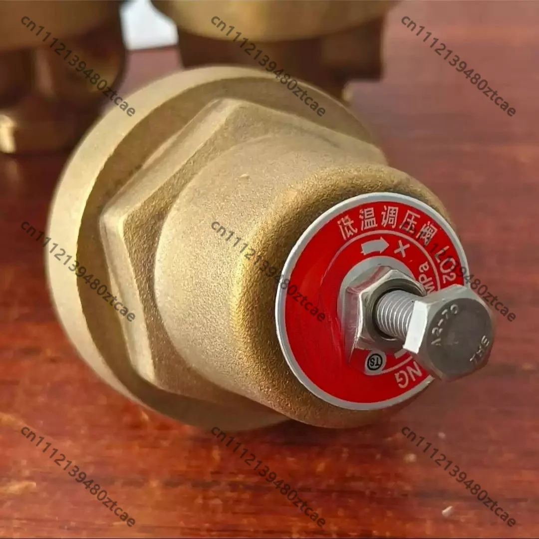 DYZ-06 Pressure Boost Regulating Valve Dewar Bottle Booster Valve For Oxygen Cylinder Aquatic Transport Tank