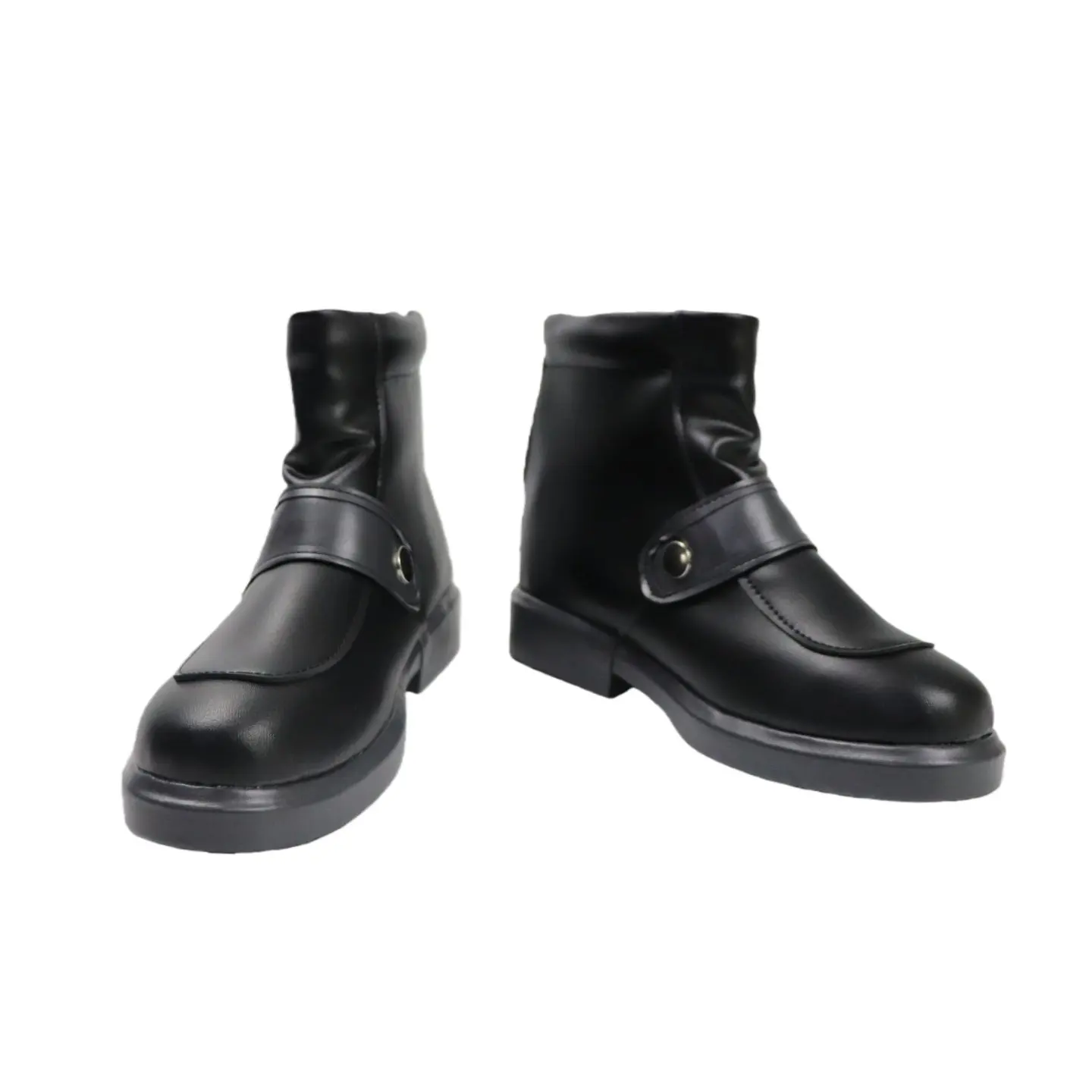 Sapatos de Cosplay Anime Gachiakuta Rudo Surebrec Botas Pretas de Couro PU Acessórios para Festa de Halloween e Carnaval para Mulheres e Homens