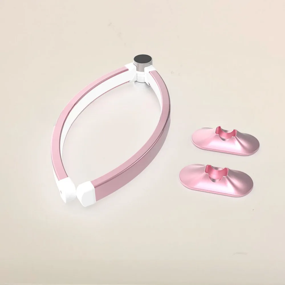 Lampe LED Pliante en Demi-Lune de 48W pour Extension de Cils, Lumière de Lecture Remplie, Luminosité Réglable