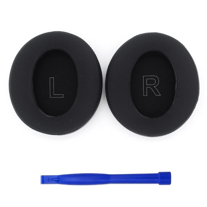 

Upgraded Earpads for Life Q30/Q35 Headphones Earcups Noise Cancelling & Durability Earpads Ice Silk Fabric Ear Pads