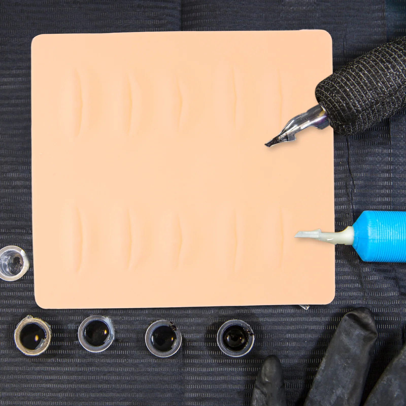 

3D Silicone Simulation Skin Microblading Practice for Professionals Beginners Makeup Training Eyebrow Eyeliner