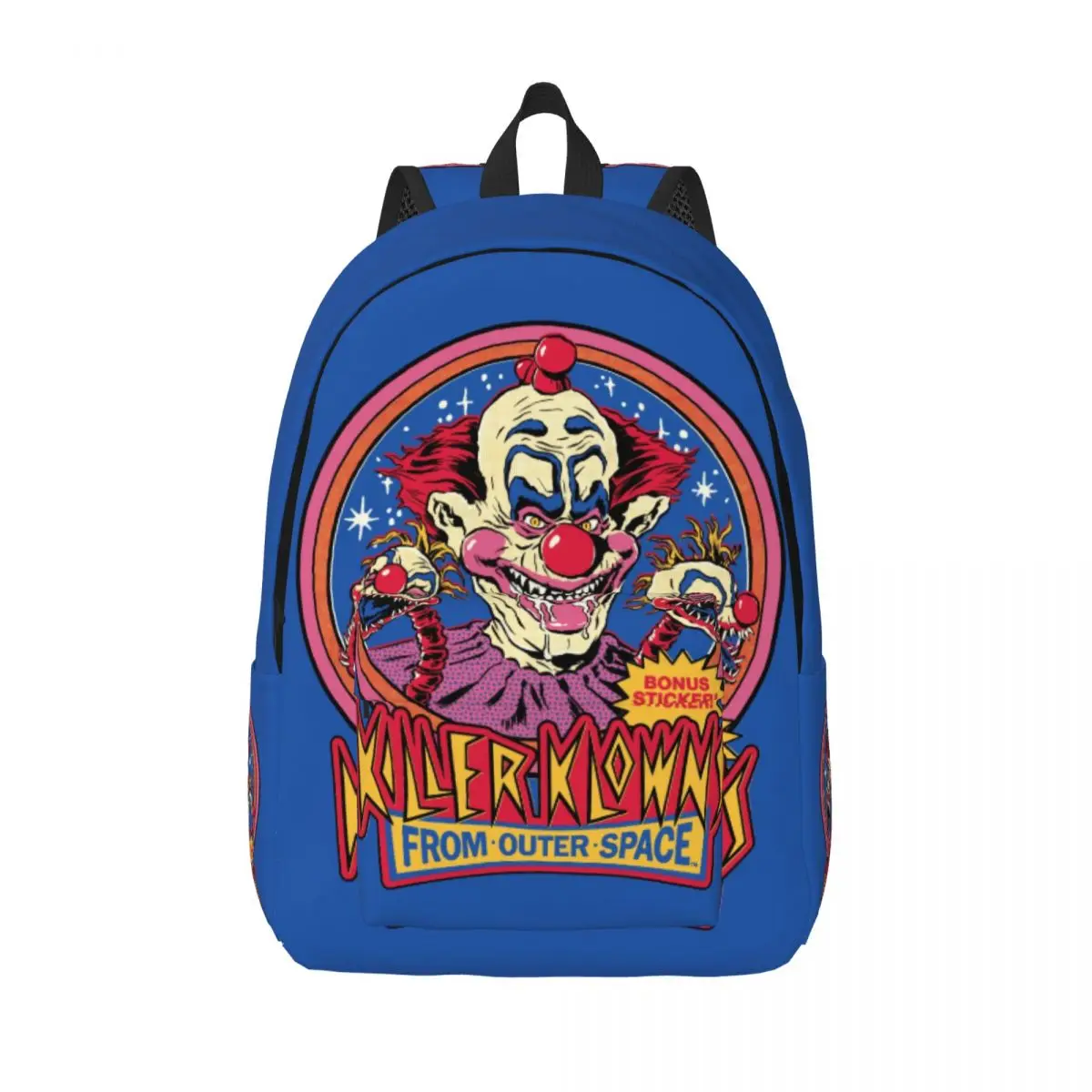 Killer Klowns From Outer Space Wax Pack Backpack for Men Women Casual Student Hiking Travel Daypack College Canvas Bags Gift