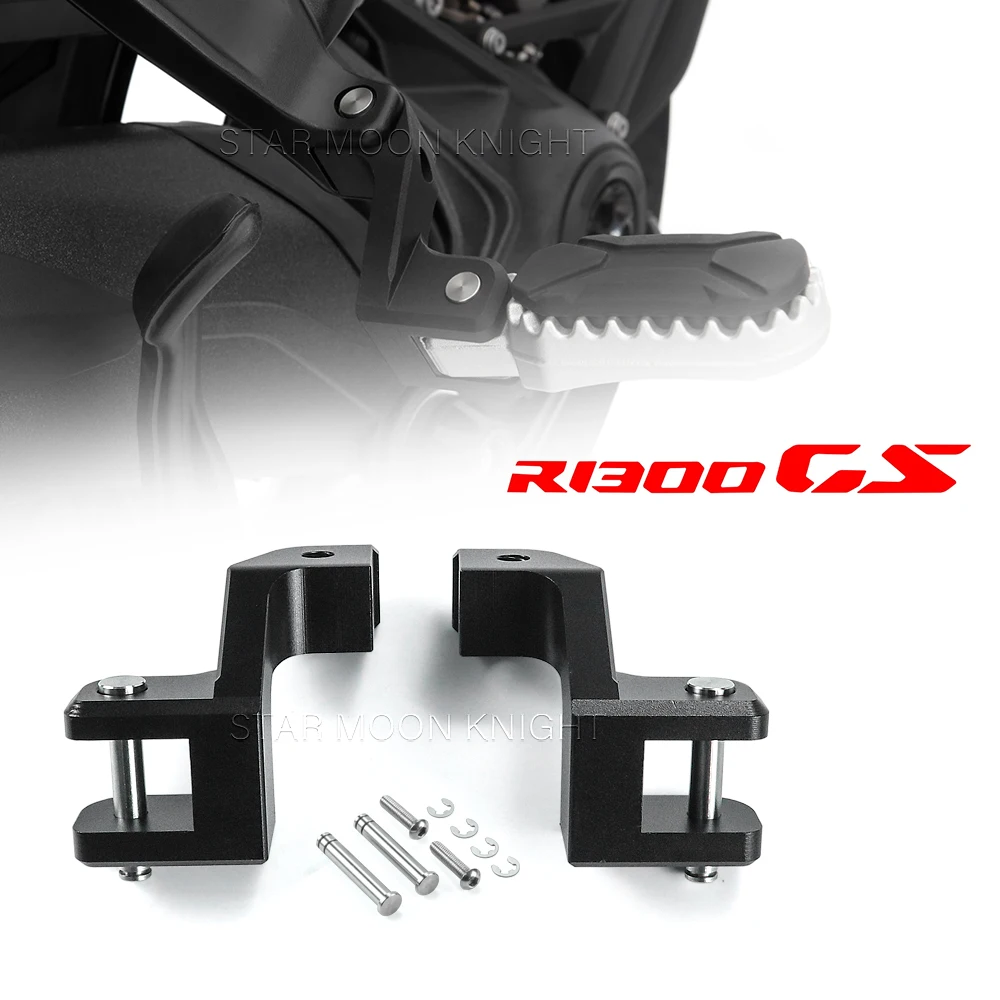 For BMW R1300GS 1300 R 1300 GS 2024- Passenger Footrest Lowering Rear foot peg repositioning Accessories