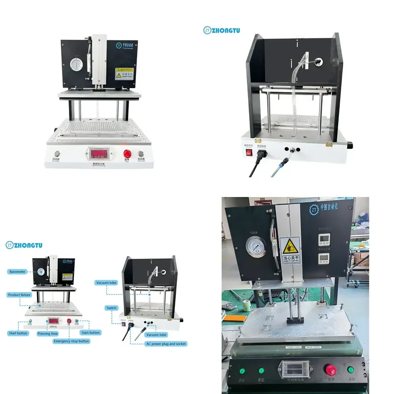 Multifunctional Pneumatic Press Machine Small Air Pressure Press for Phone Screen Laminating