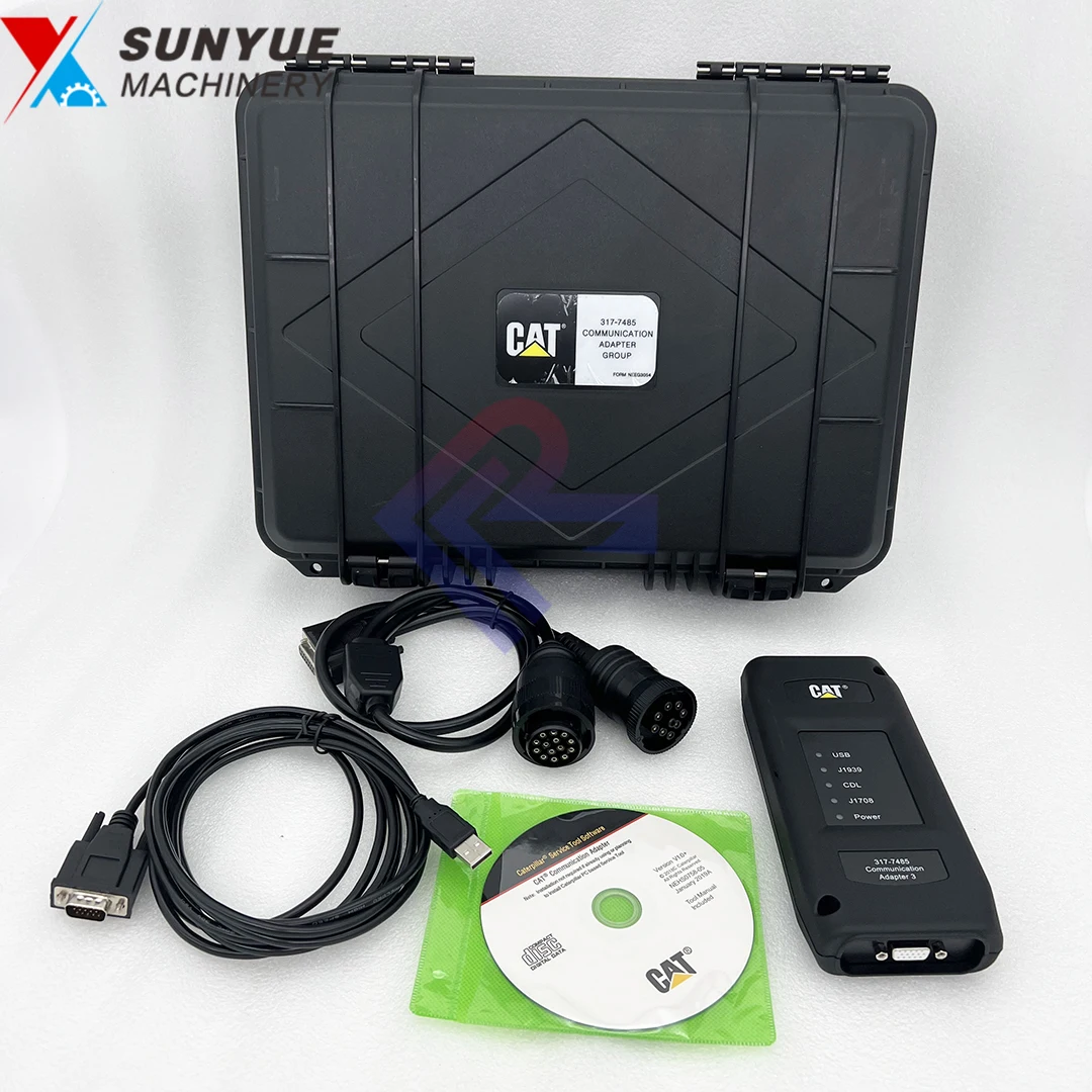 2018 version Caterpillar ET3 Communication Adapter Group ET III CAT Electric System Diagnostic Tool Kit 3177485 317-7485