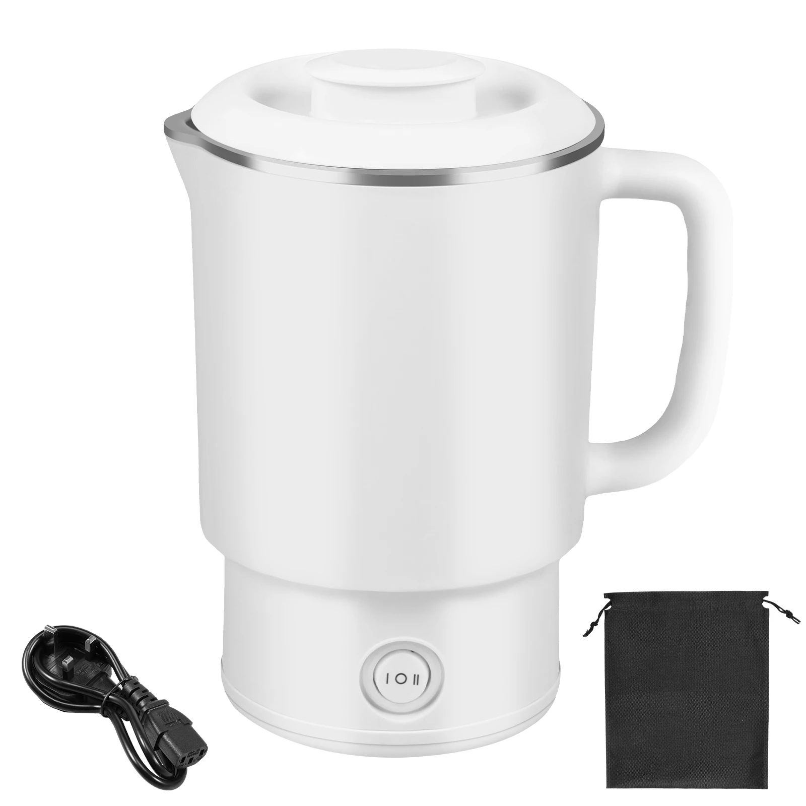 

Foldable Electric Kettle with 2 Speeds 800 ML Camping Kettle Multi-functional 600 W Electric Water Kettle Portable Travel Kettle