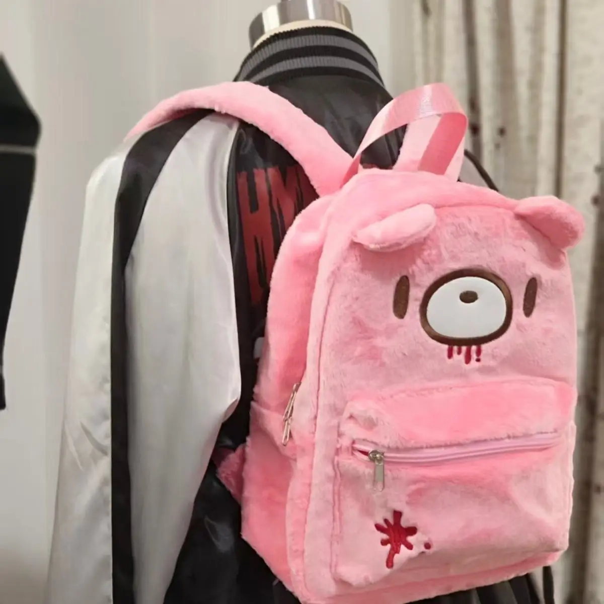 Mochila Oofff Violent Bear de an capacidad, nueva mochila de estilo japonés de dibujos animados, mochila para estudiantes, ...