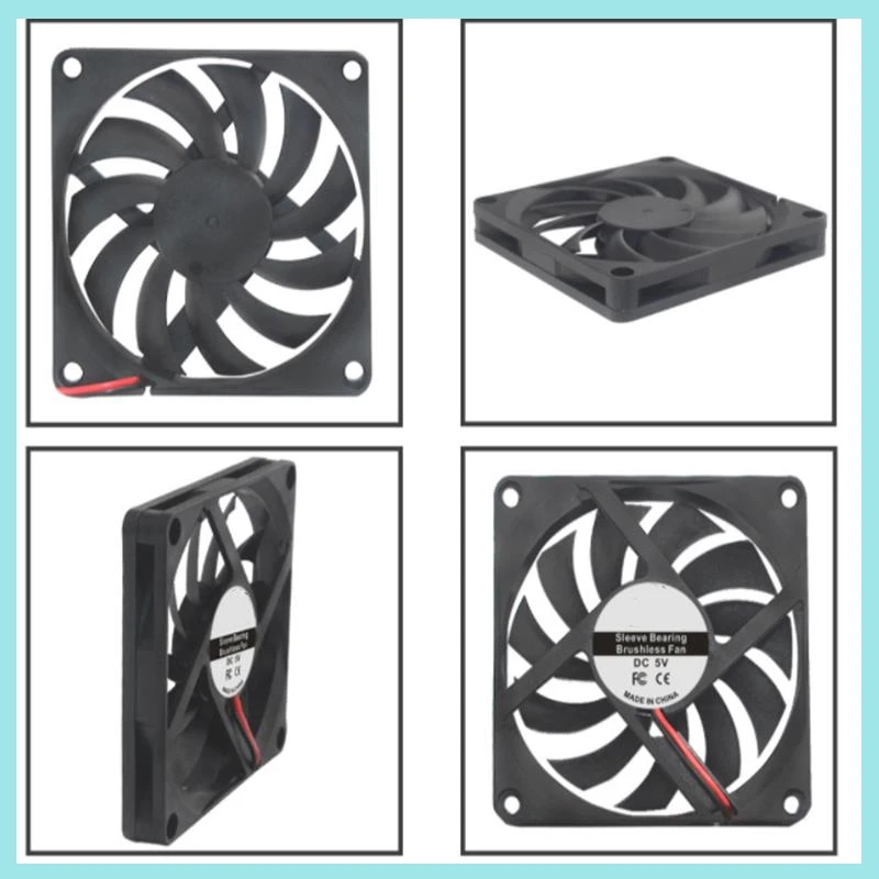 

8010mm DC fan hydraulic bearing 5V 12V 24V 3D printing car light aromatherapy machine DC cooling fan B2