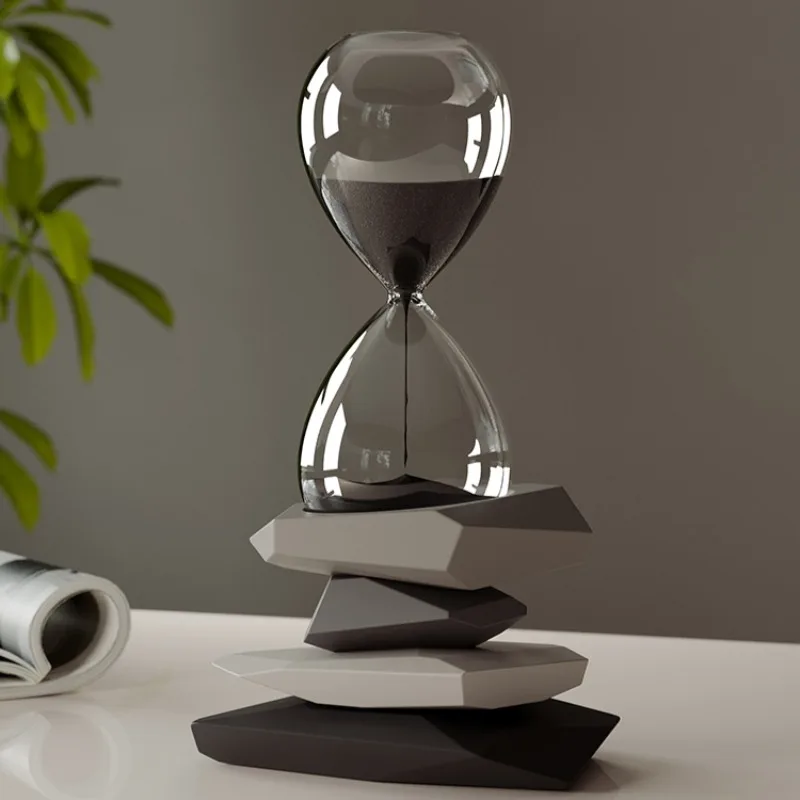 

Modern Sand Clock Miniatures Creative Hourglass Figurines Office Decorations Home Desk Accessories Original and Funny Gifts