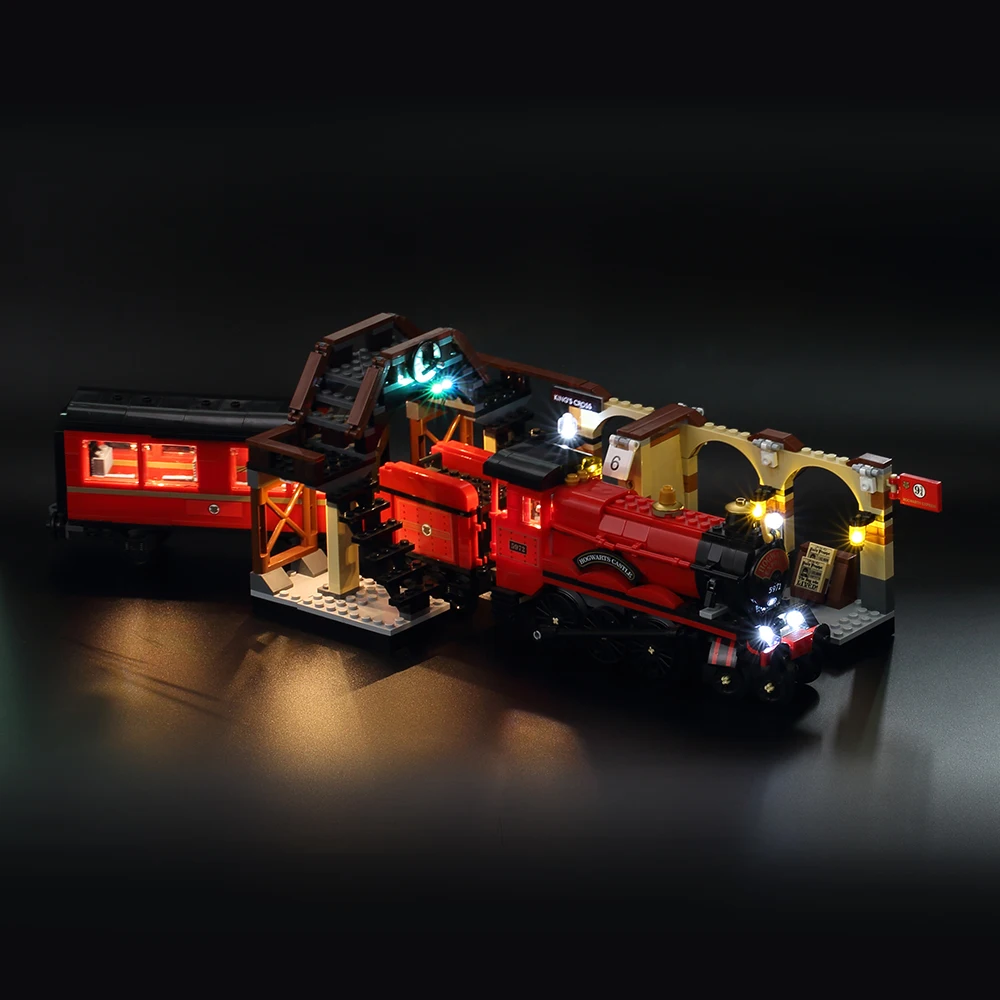 LED Lighting Set Suitable for LEGO Hogwarts Express 75955 Lighting Gift (Excluding Building Blocks)