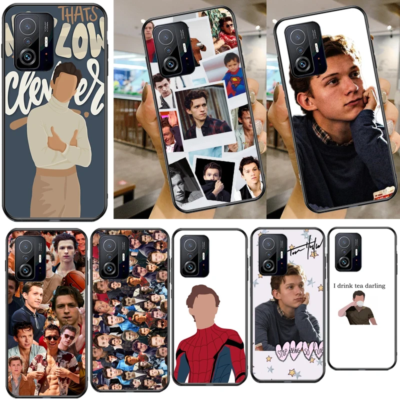 Tom Holland For Xiaomi Mi 11 Lite 9T 10T 11T Pro Case For POCO X3 PRO M3 M4 Pro X3 GT F3 Cover Coque