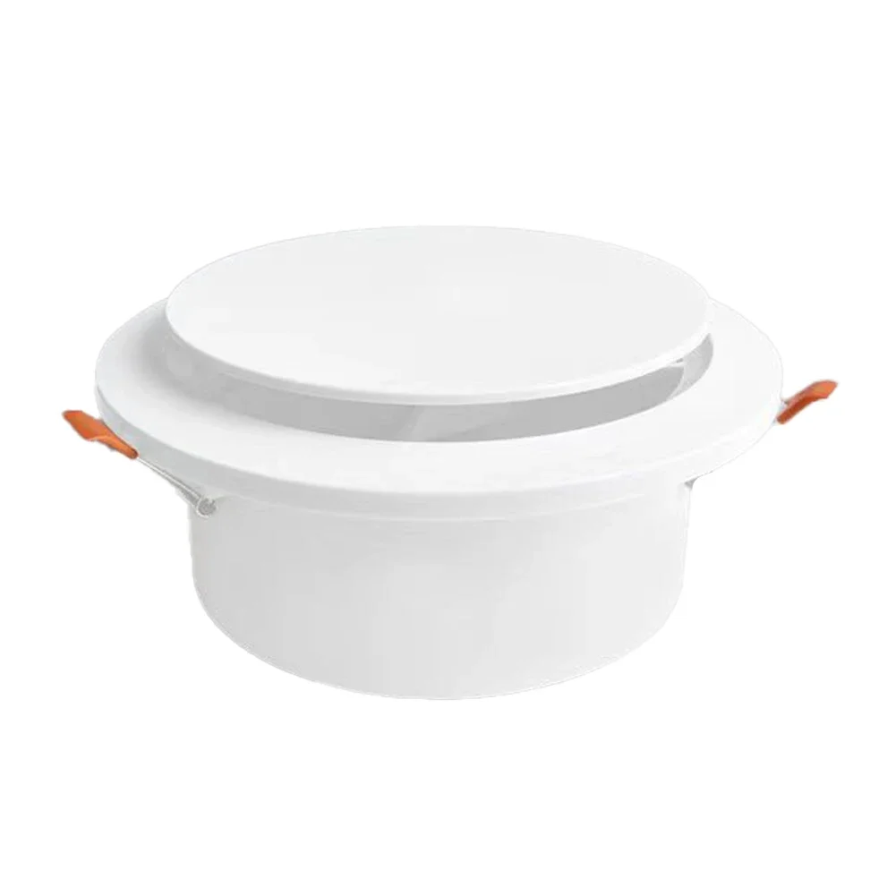 Adjustable Round Ventilation Diffuser with Built In Screen Designed for HVAC For Fresh Air Systems to Optimize Air Distribution