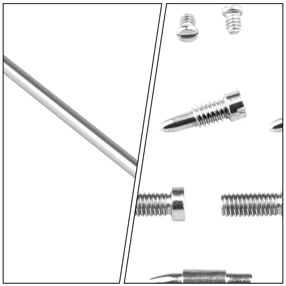 

1Set Saxophone Repair Kit Silver Tenor Sax Screws Replacement Parts Durable DIY Repair Tools Musical Accessories