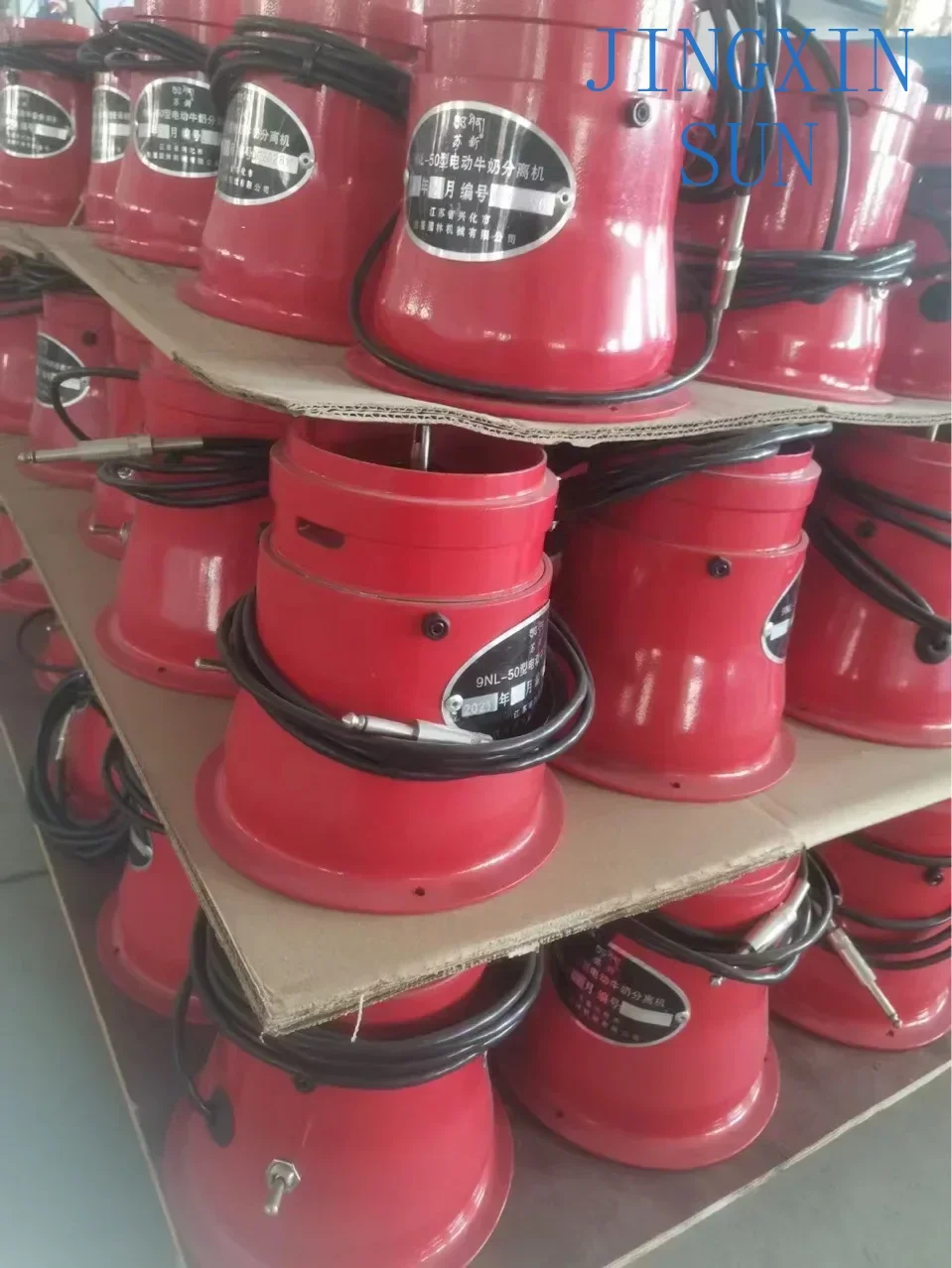 Milk separator 50L 12V220V electric equipment degreaser butter machine stainless steel