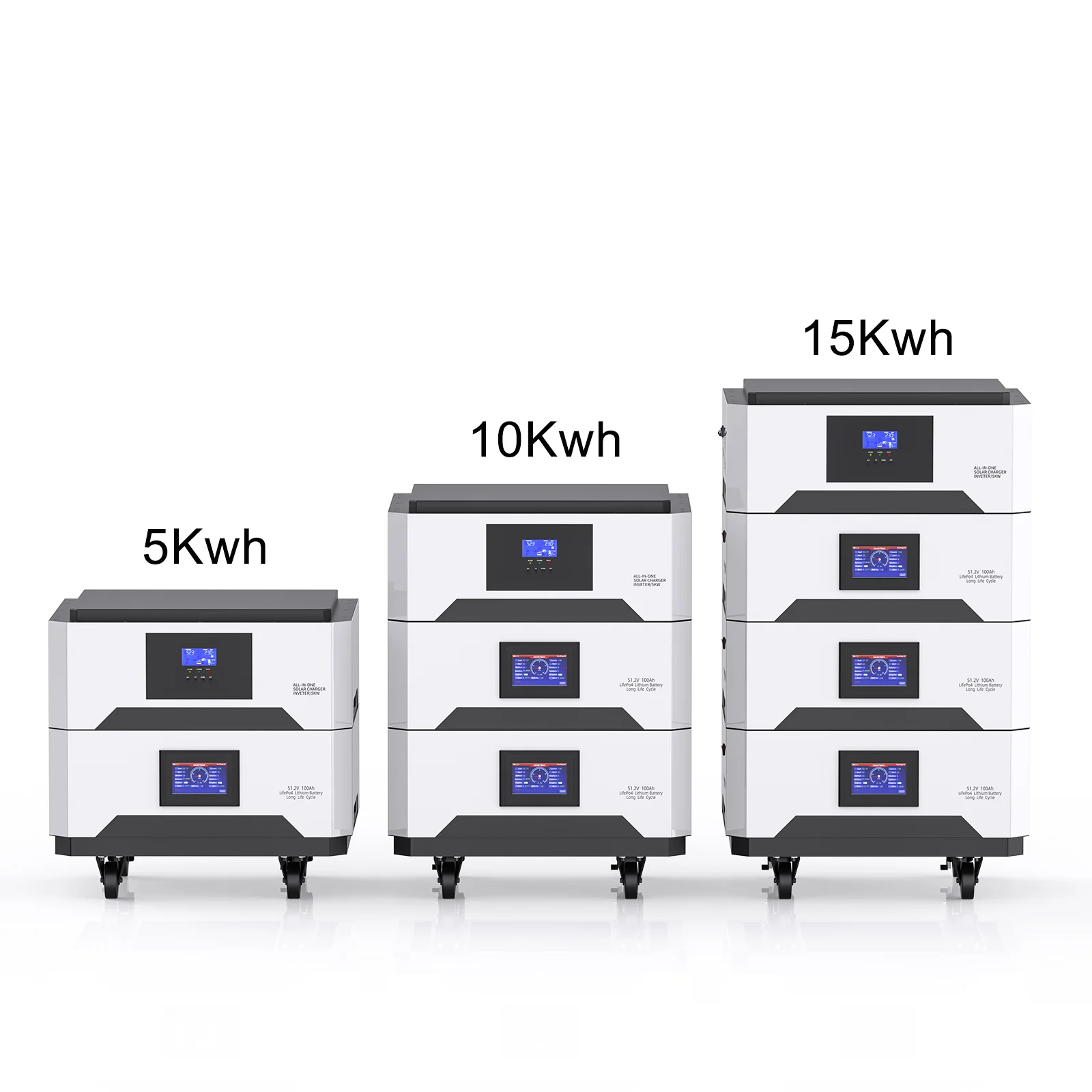 ZTGF High Voltage 51.2V 400Ah Stacked Battery Pack 20Kwh Home Energy Storage System Solar Batteries 48V Lifepo4 Battery