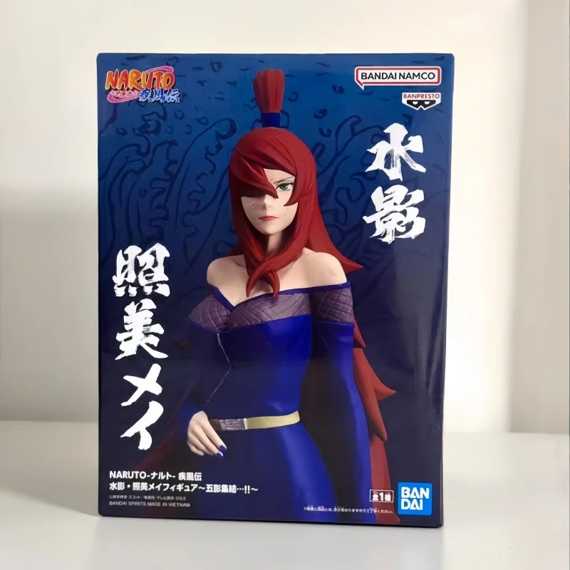 Оригинальная фигурка Bandai Banpresto Naruto Shippuden Теруми Мэй, Мизукаге, Собрание пяти каге, официальные фигурки, аниме-фигурки.