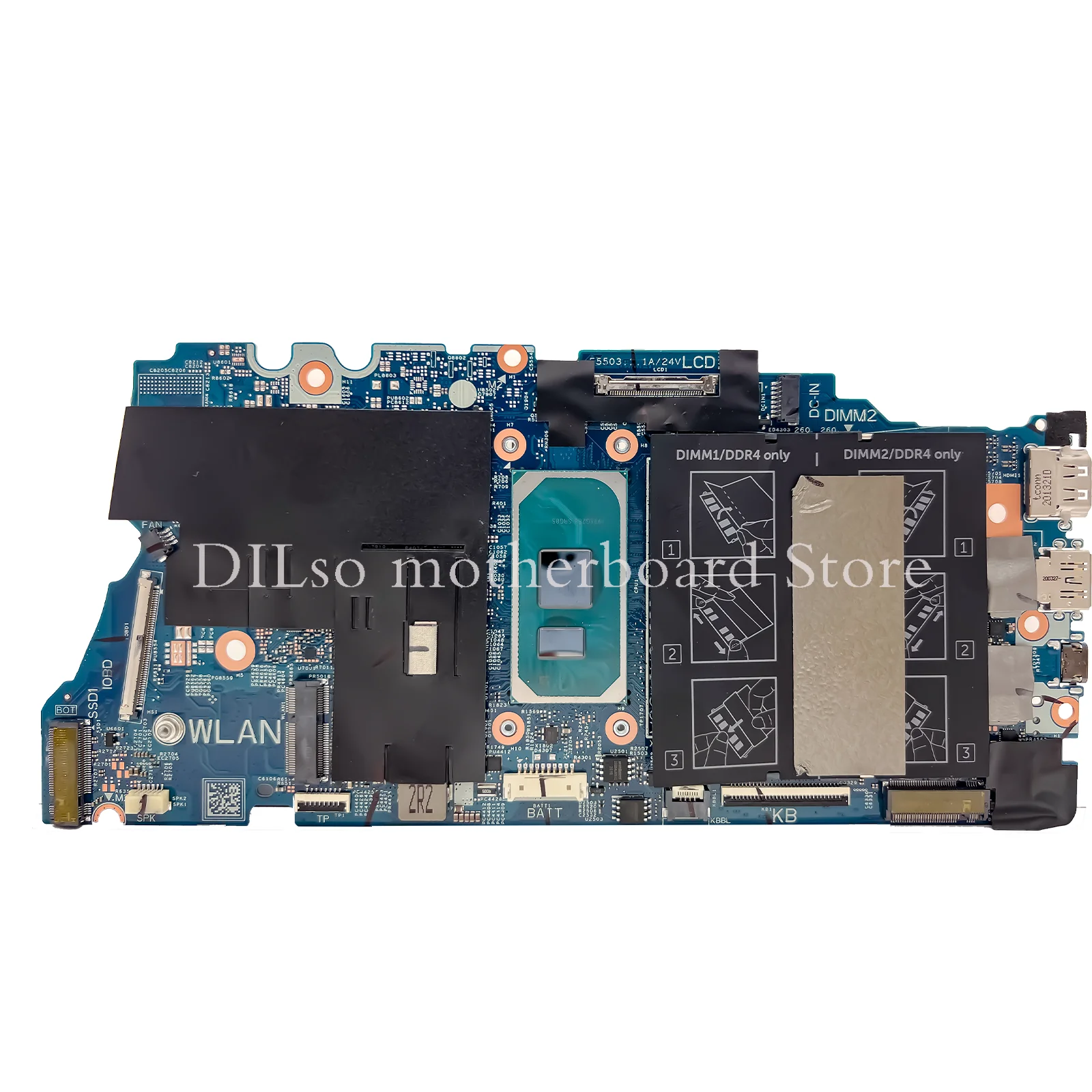 Imagem -02 - Kefu-placa-mãe Portátil para Dell Placa-mãe para Dell Vostro 14 5401 5408 15 5501 5508 i3 i5 i7 10th Gen Cpu 100 de Teste ok 198121