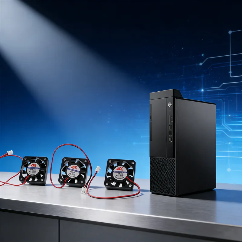 

HUAHUA2026 НОВЫЙ охлаждающий вентилятор с шарикоподшипником 4 см, многонапряжение (5 В/12 В/24 В) для радиатора процессора VGA GPU, сменный вентилятор для ноутбука ПК