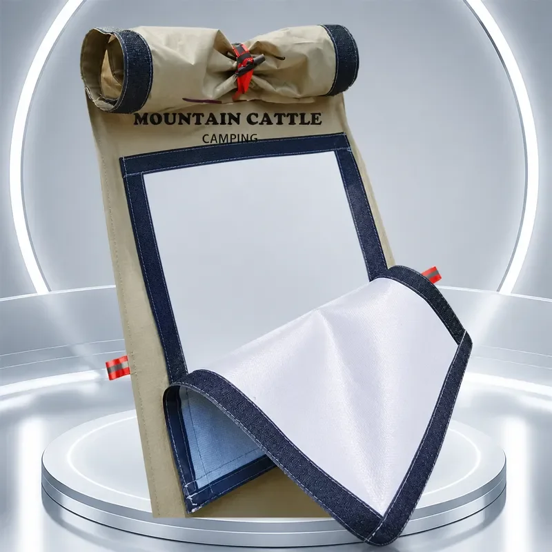 for Mountaincattle Tingxue Tent Accessories Outdoor Camping Wood Stove Chimney Fireproof Cloth Anti-scalding Heat Resistant