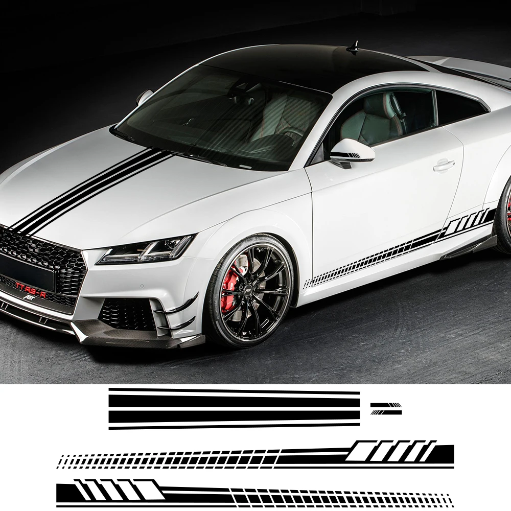 

For Alfa BMW Fiat Audi Nissan Volvo Ford VW Car Body Stickers Vinyl Stickers Motorsport Style Stickers Car Accessories