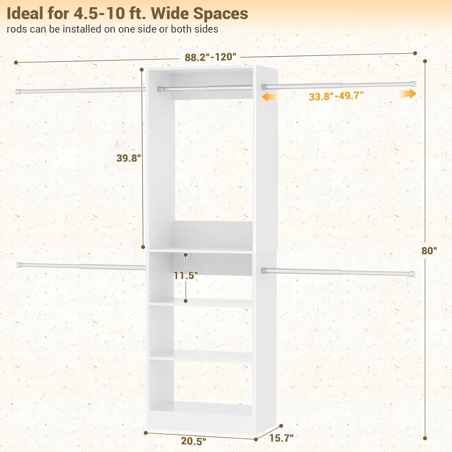 Thumbnail 3 - #6 Latest Modular Closet Systems Offers