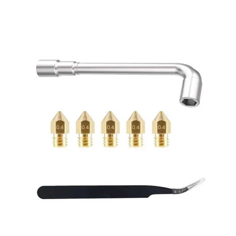 

For Artillery 3D printer Hornet nozzle MK8 brass Nozzle sleeve