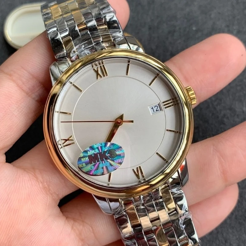 

Новые мужские часы 2025 года: Оригинальные кварцевые часы с циферблатом из нержавеющей стали, отображением дня и даты. Модные мужские часы класса люкс, высокое качество.