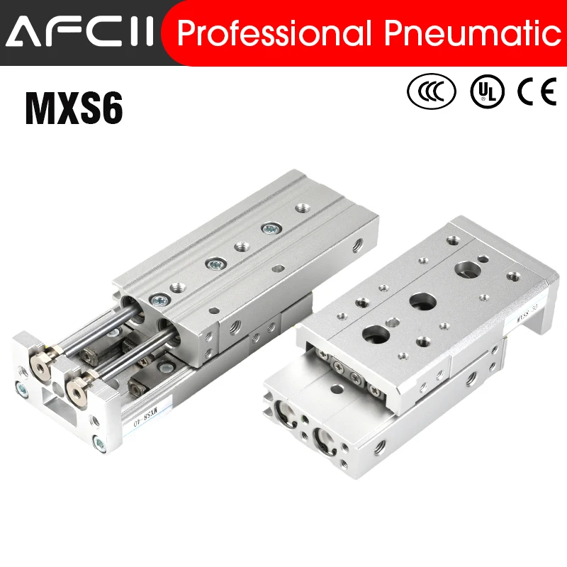 

MXS6 Air Slide Table SMC Type Pneumatic Cylinder Slide Rail Air Cylinder MXS6-10 MXS6-20 MXS6-30 MXS6-40 MXS6-50