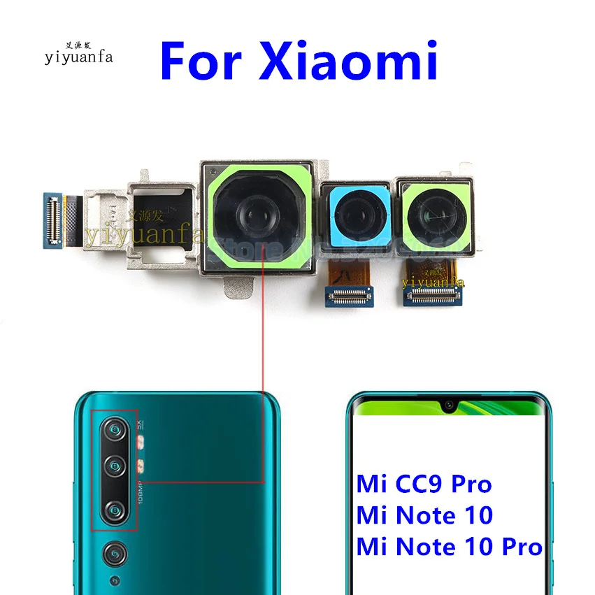 الكاميرا الخلفية الرئيسية لهاتف شيومي مي نوت 10 نوت 10 برو cc9 برو ، الهاتف المحمول مع كابل مرن #4